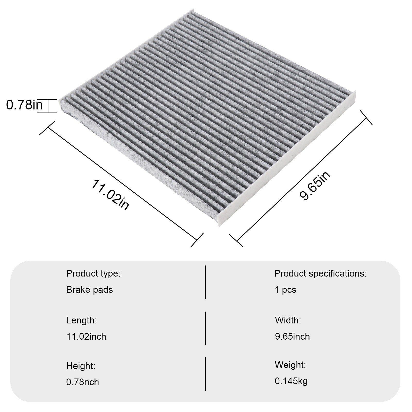 Activated Carbon Cabin Air Filter For Nissan Murano 2015-2022 & Altima