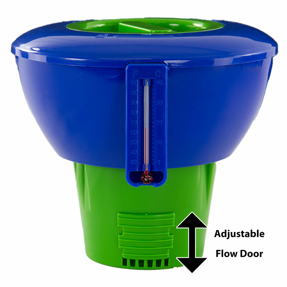 Aqua Select Collapsible Floating Chlorinator with Thermometer