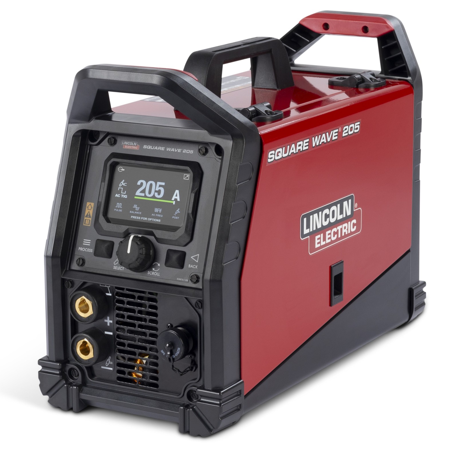 Lincoln Square Wave TIG 205 AC/DC TIG & Stick Welder K5613-1