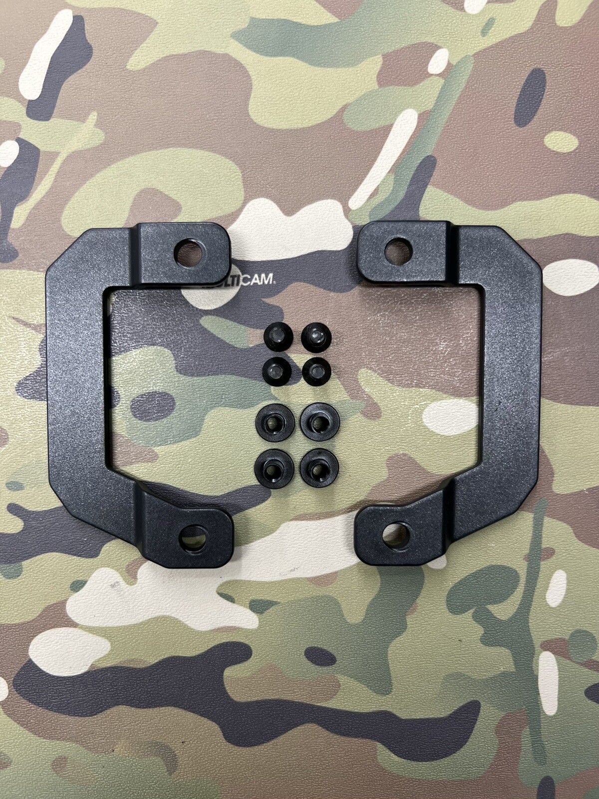 Black Injection Molded 1.5" Pancake Belt Loops