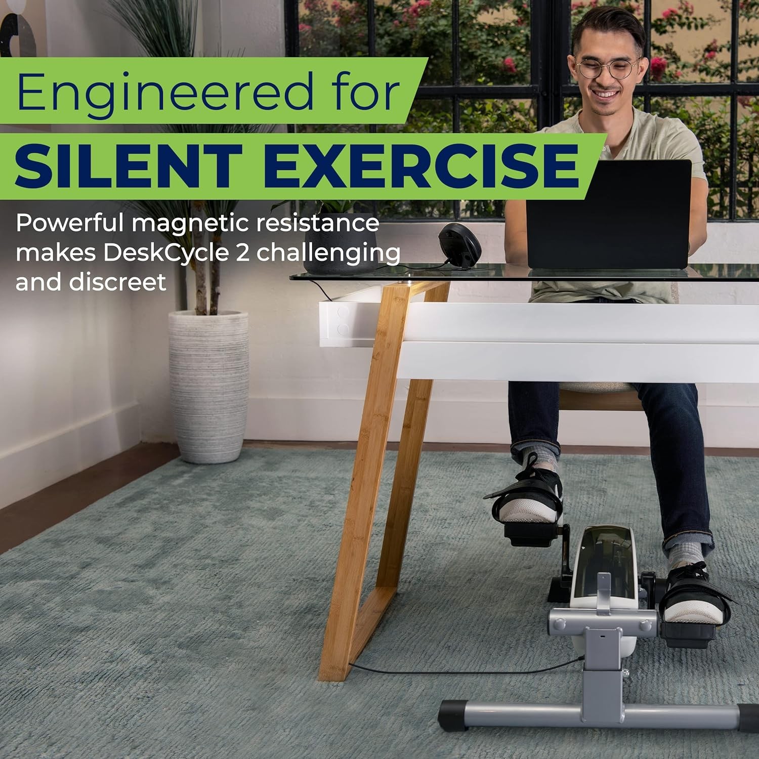 DeskCycle Under Desk Bike Pedal Exerciser