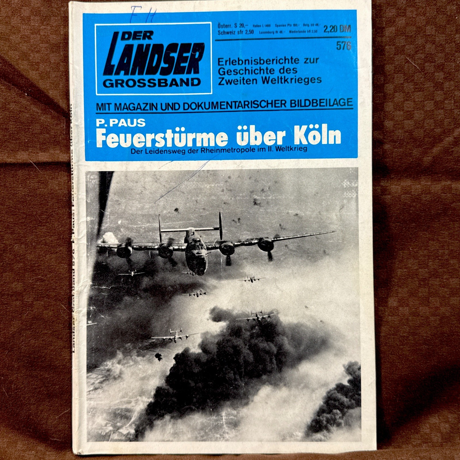 Der Landser Grossband.Lot Of 5 German Booklets About 1940s WW2 #(275)