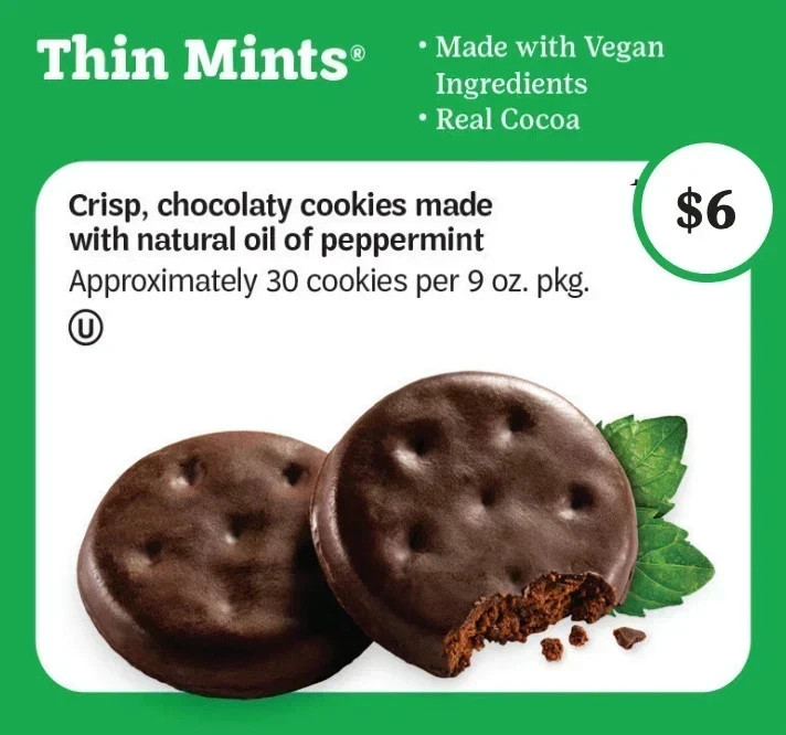 2026 Girl Scout Cookies All Flavors Available *No Minimum required* 4+=FreeShip!