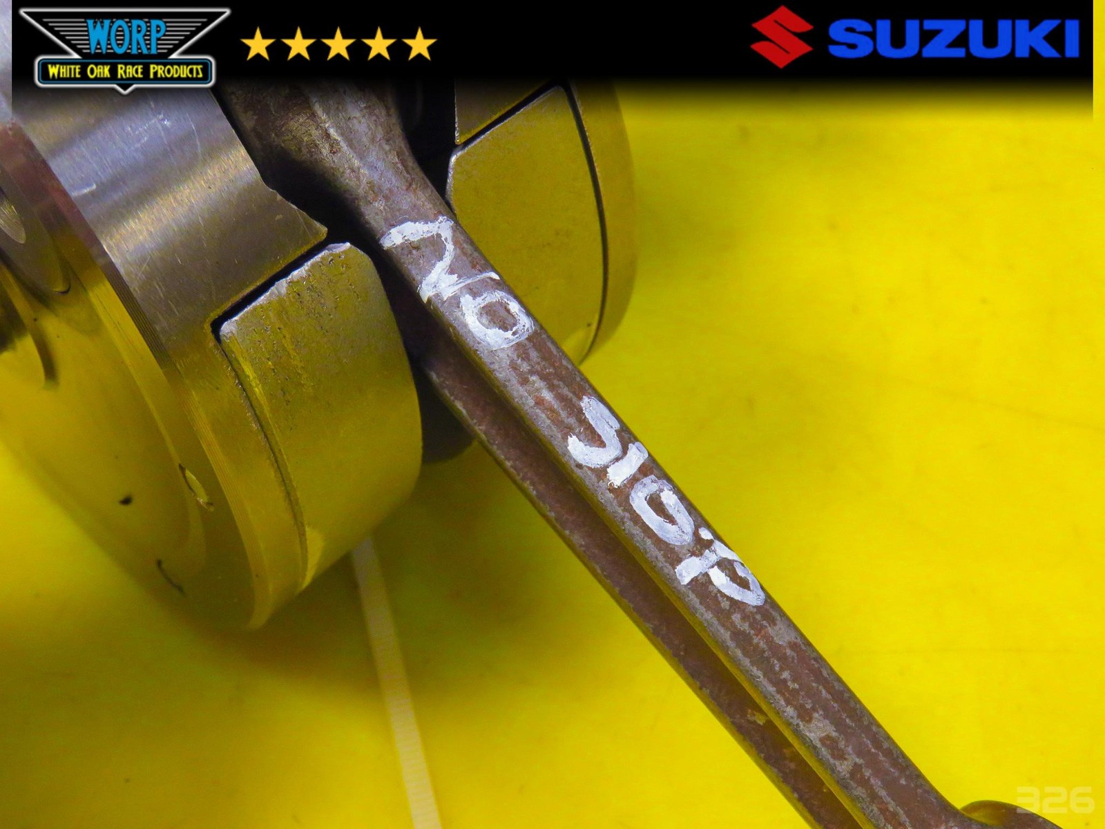 2000 SUZUKI RM250 CRANKSHAFT CRANK SHAFT BOTTOM END CONNECTING ROD ~ OEM 96-00