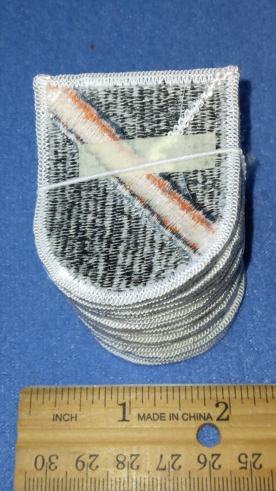 BUNDLE OF 20 - 184th CAVALRY REGIMENT - 1st SQUADRON FLASHES - NEW