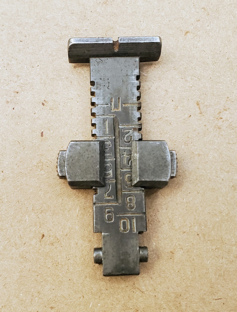 Russian SKS rear sight leaf, Russian military surplus (1pcs)