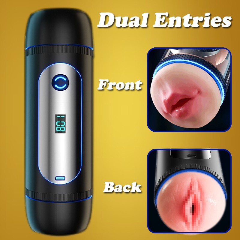 Male Masturbaters Automatic HandsFree Sucking Blowjob Cup Stroker Men Sex Toys