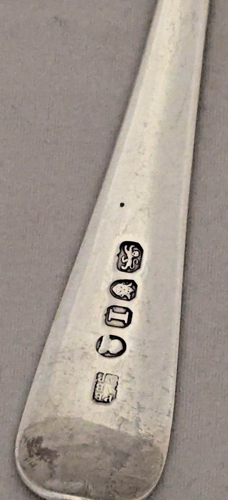 (2) Matching Peter Ann William Bateman Sterling Silver Tablespoons London 1804