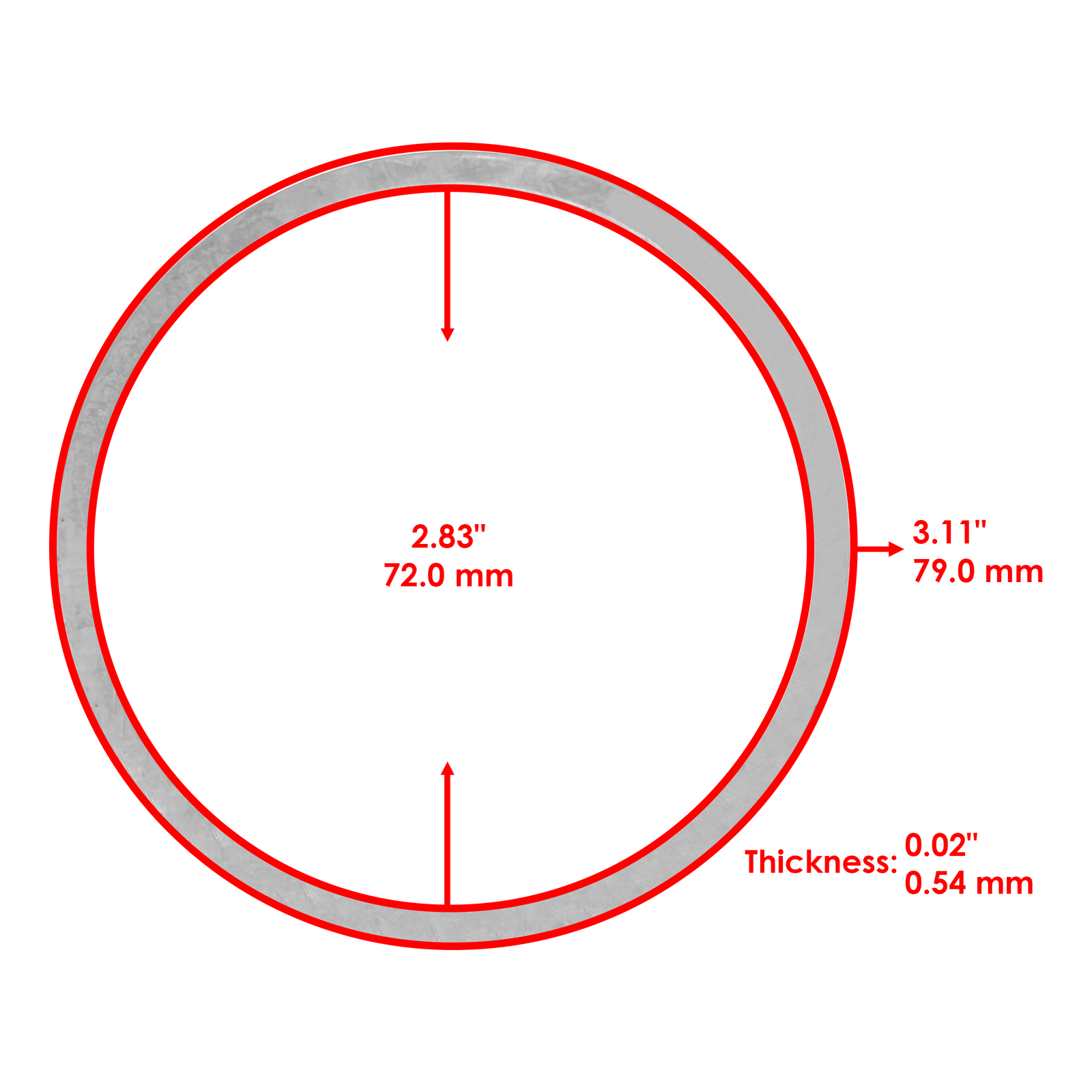 Caltric Rear Differential Rebuild Kit For Polaris Sportsman 850 2010-2023