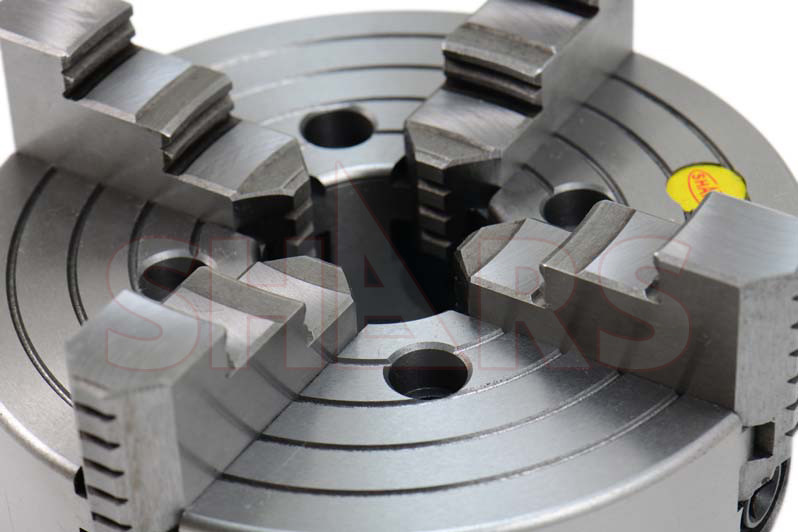 SHARS 8" 4 Jaw Independent Lathe Chuck with TIR Certification NEW R[