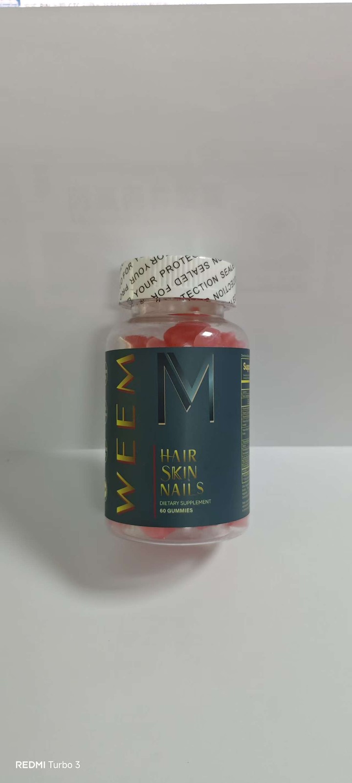 3 Packs WEEM Hair Skin and Nails Gummies, Vegan biotin Vitamins, Healthy Hair