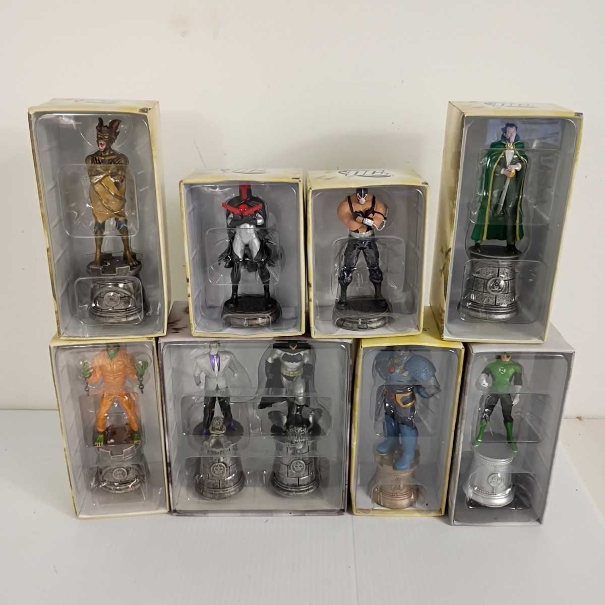EAGLEMOSS DC CHESS COLLECTION Killer Croc Darkseid Green Lantern Bane More New