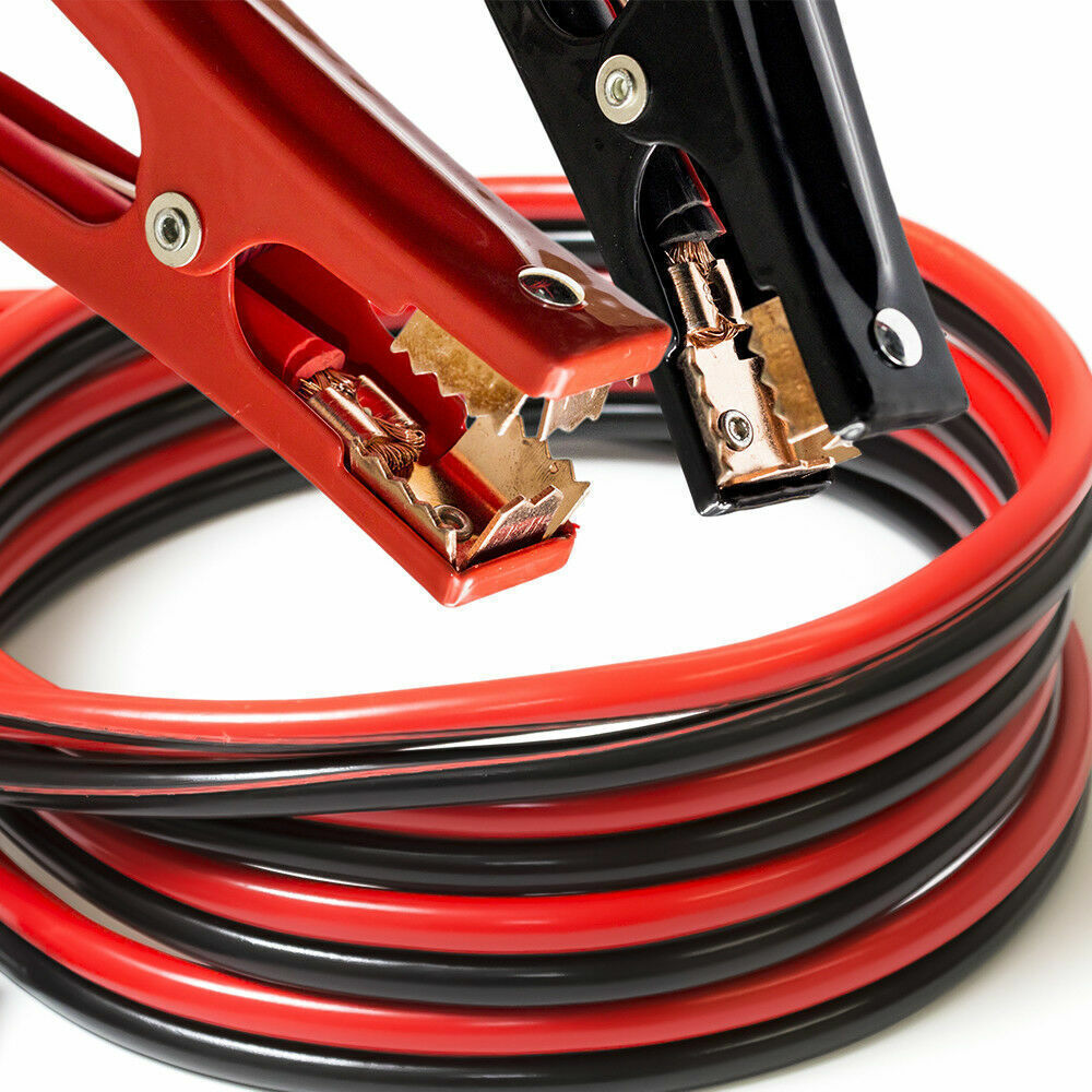 Heavy Duty Power Jumper Booster Cables Commercial Grade Battery 2 Gauge 800 AMP