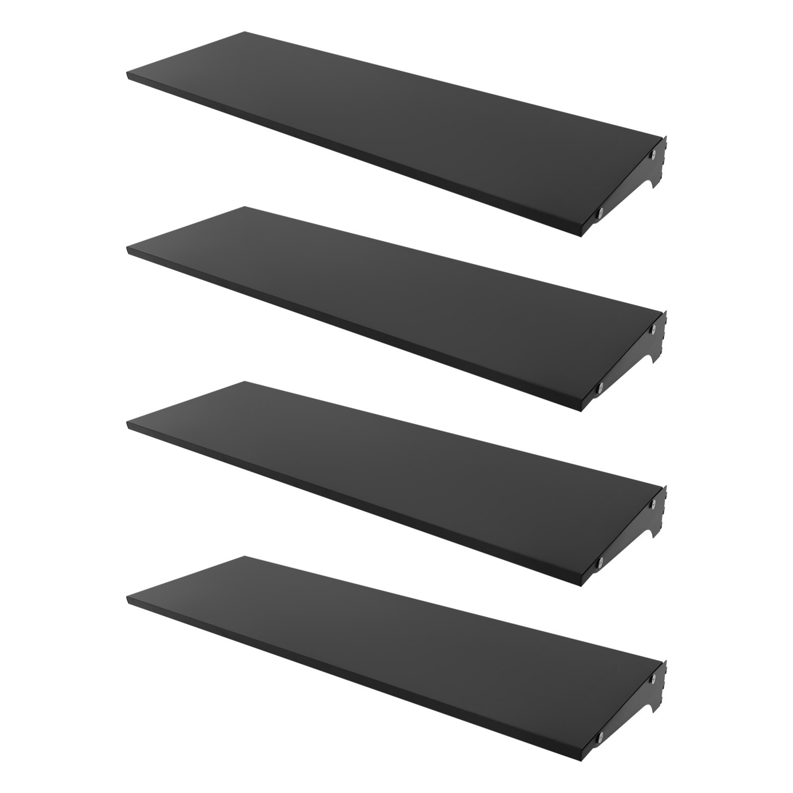 4 Shelves Modern End Shelf for Gondola Shelving Unit Retail Display Shelves SALE
