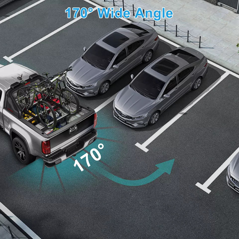 Tailgate Handle Rear View Backup Camera For 04-16 Ford F150 F250 F350 F450