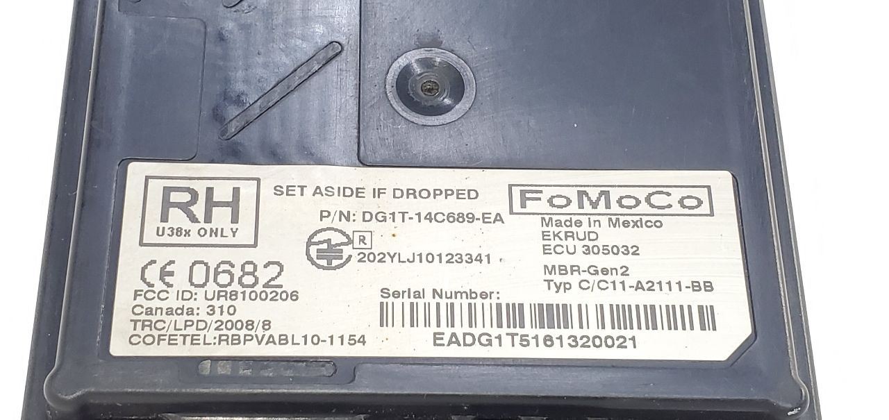 2015 2016 2017 Lincoln Navigator OEM Right Rear Blind Spot Radar DG1T-14C689-EA