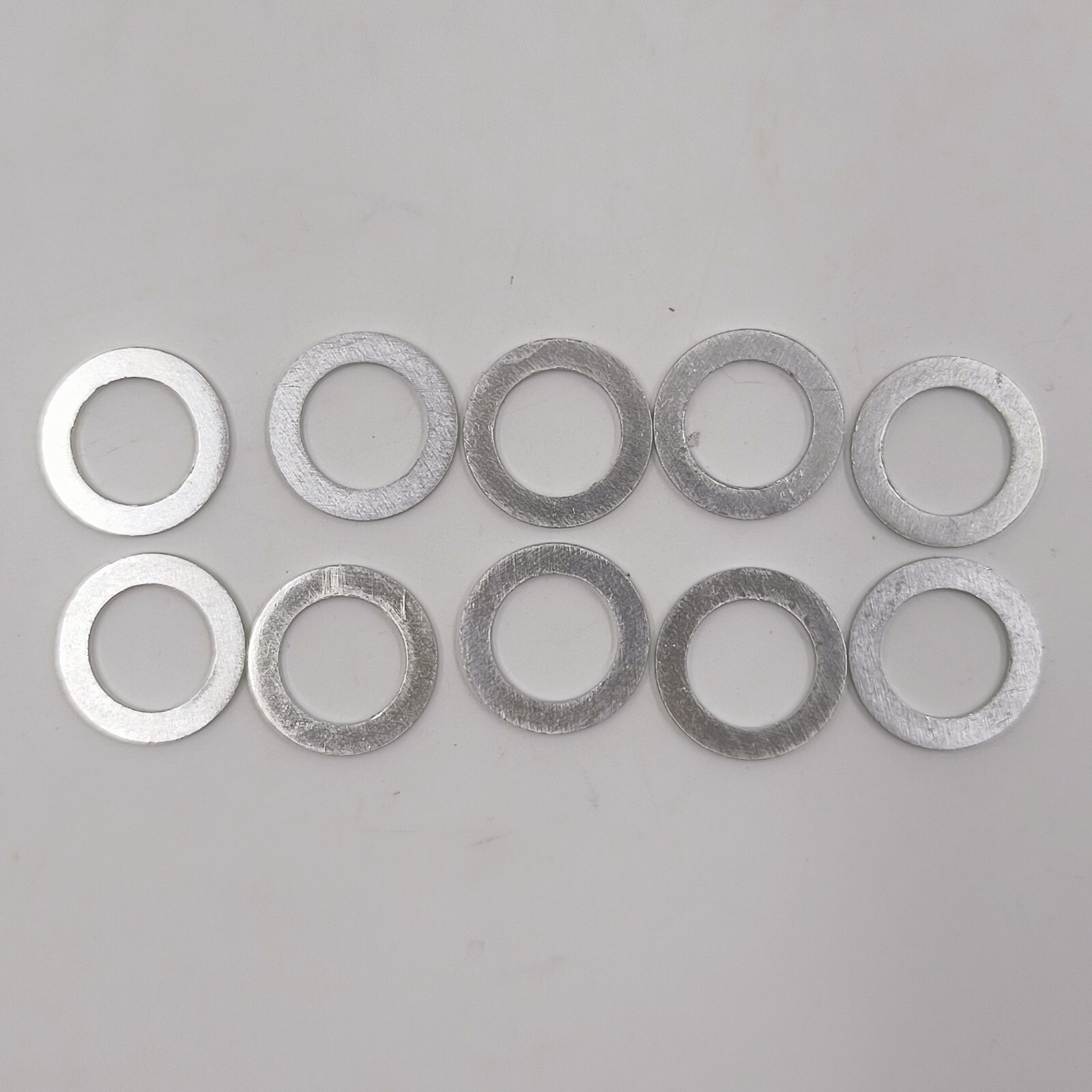 10PCS New 12mm Oil Drain Bolt Aluminum Crush Washers Fit For Honda 94109-12000
