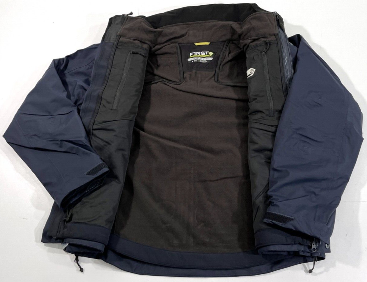 NWT FIRST TACTICAL MENS TACTIX SYSTEM JACKET MIDNIGHT NAVY 118502 LARGE REGULAR