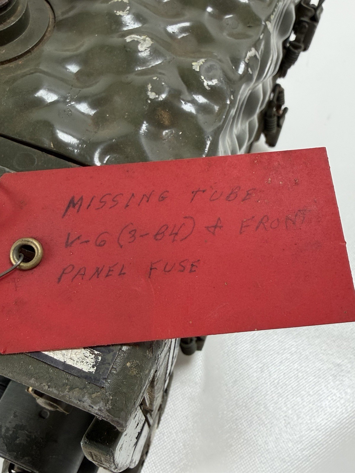 US Army Signal Corps AM-65/GR Military Radio Audio Amplifier RT-70 33lb