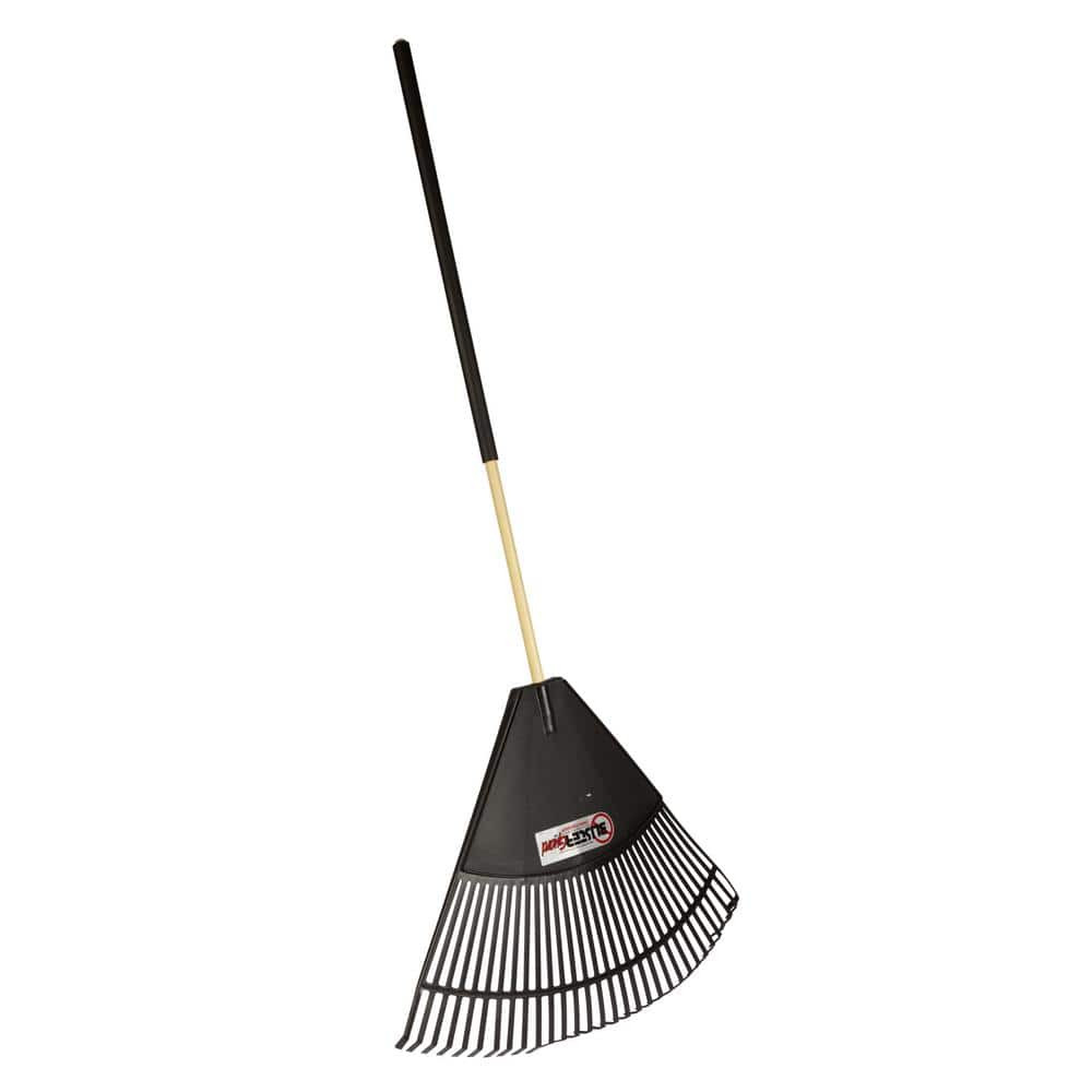 Cavex Series 32 In. Poly Leaf Rake with Large Comfort Grip