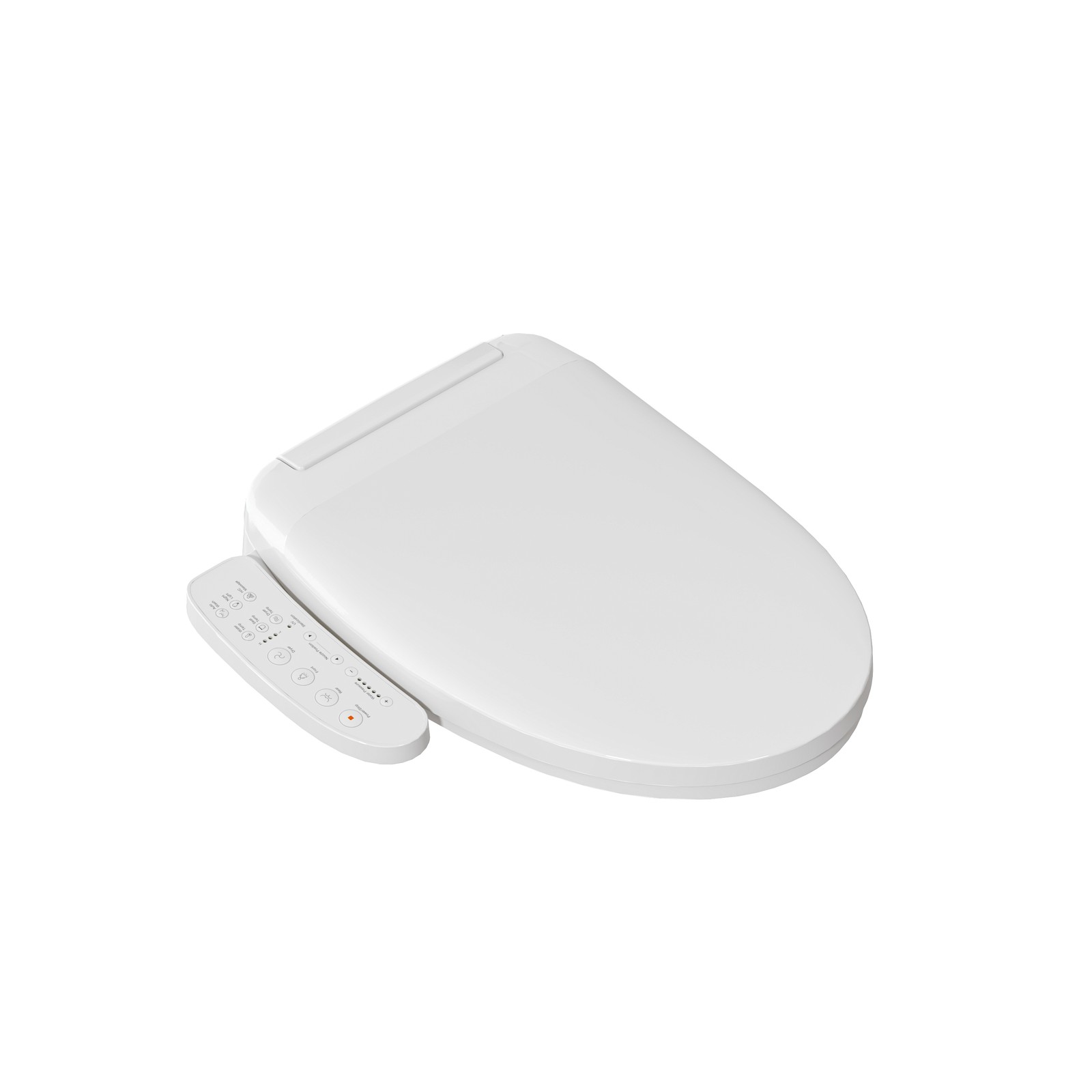 HOROW Elongated Bidet Toilet Seat With Heated and Dryer Model B0403 Warm Water