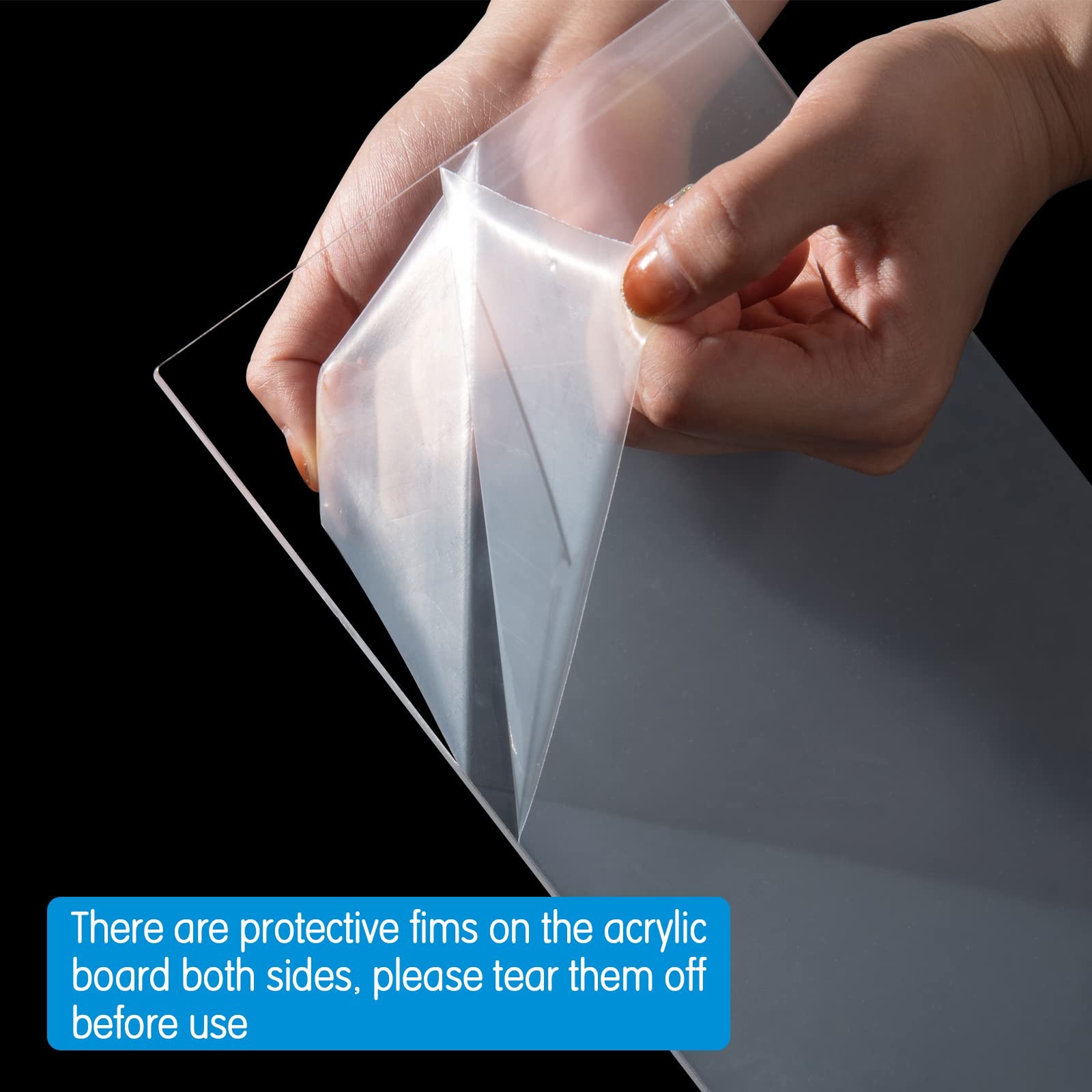 Acrylic 4-Tier Riser Display Shelf for Figurines, Desserts Holder, Collection...