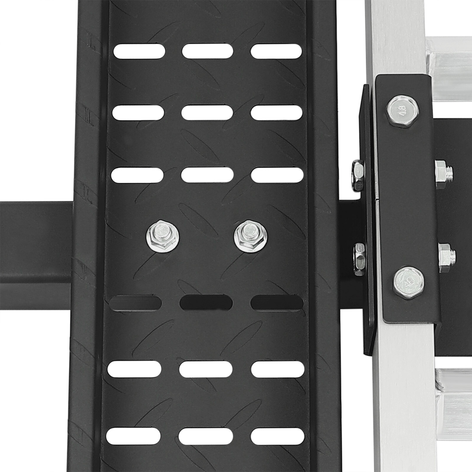 500lbs Aluminum Hitch Carrier, Dirt Bikes Stand, Motorcycle Carrier W/ 4* Straps