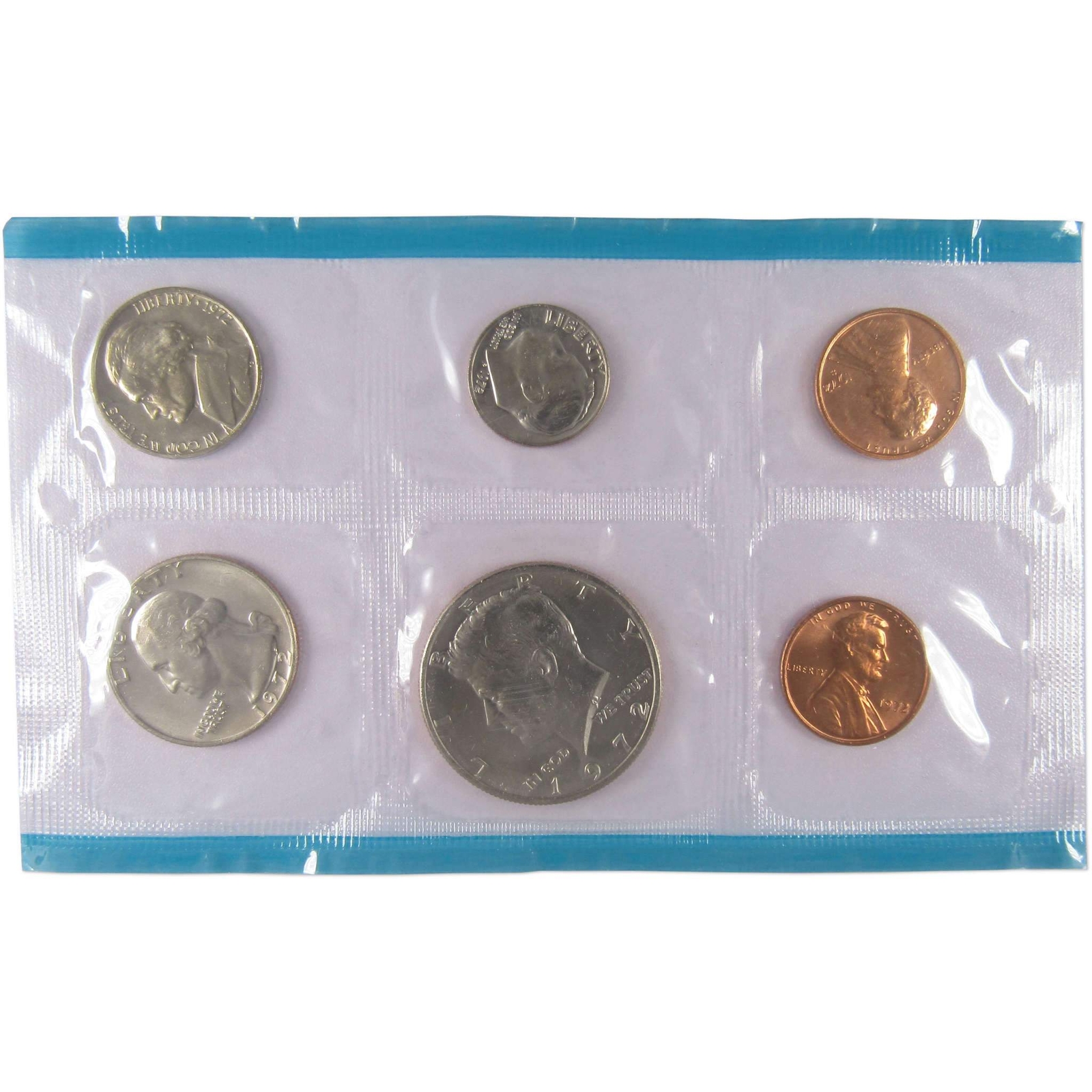 1972 Uncirculated Coin Set U.S Mint Original Government Packaging OGP