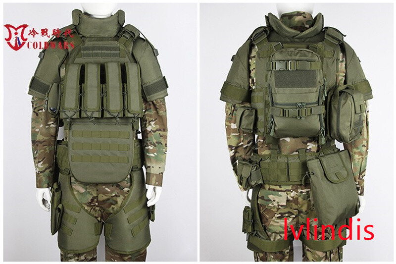 Replica Russian Special Forces Version DCS SOBR Strategy Tactical Vest Knapsack