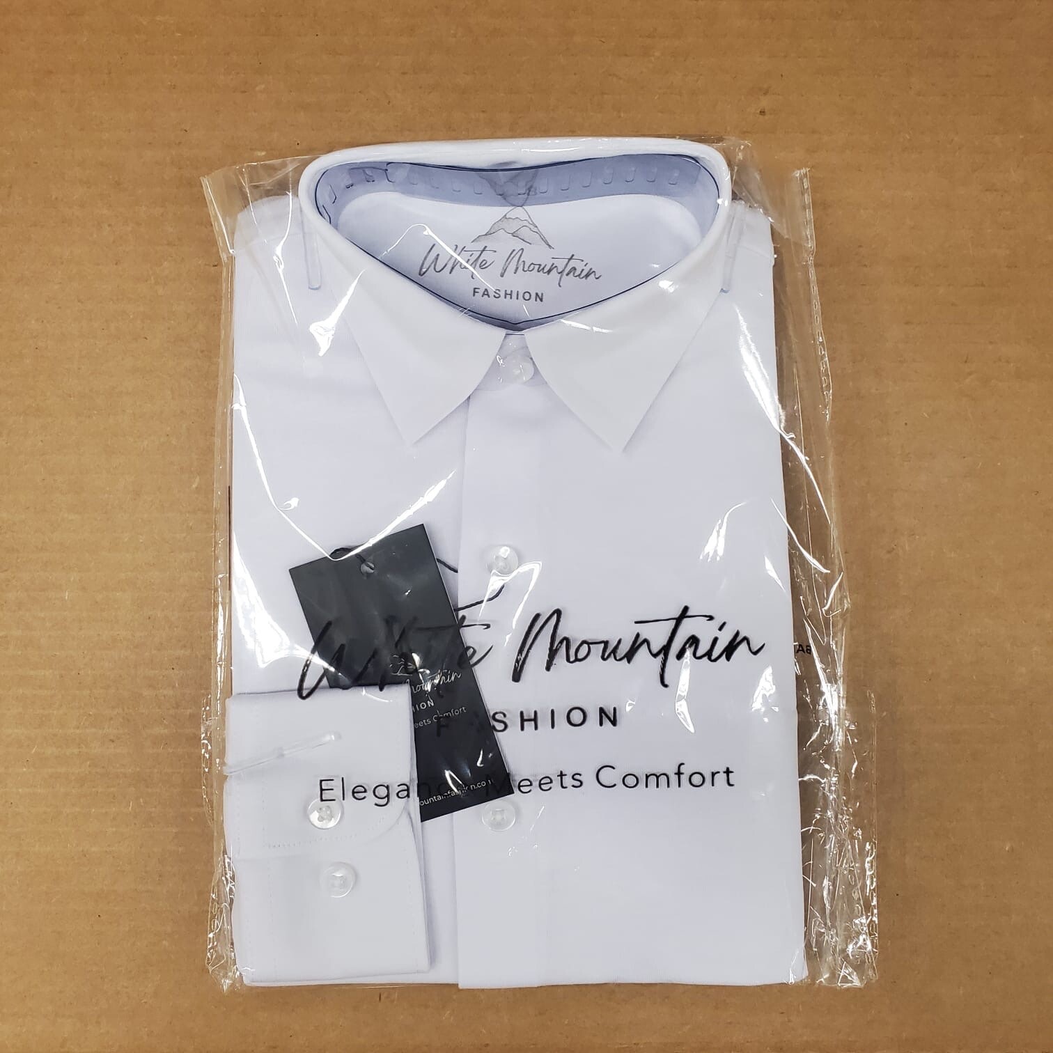 Mountain Boys Super Stretch Dress Shirt, White