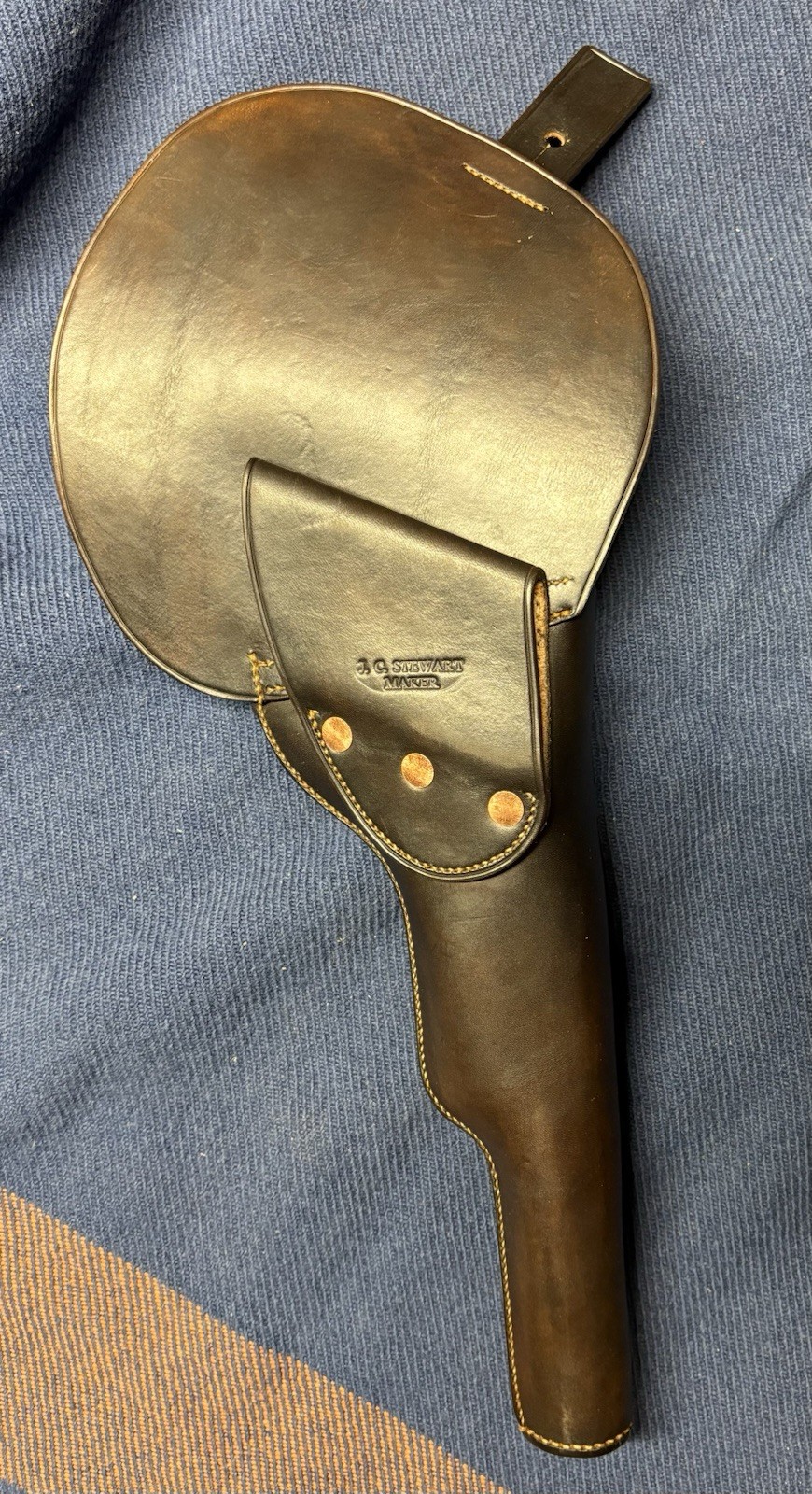 Colts Dragoon Cavalry Holster by Stewart Historic Saddlery