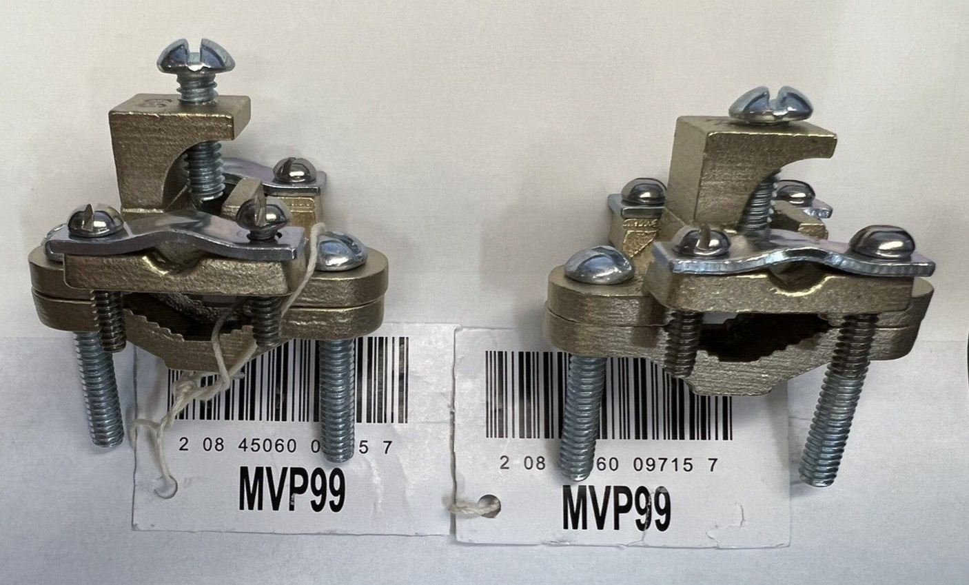 WESTGATE MVP99 DOUBLE GROUND GROUNDING CLAMP FEED FEEDTHROUGH ⭐LOT OF 2⭐