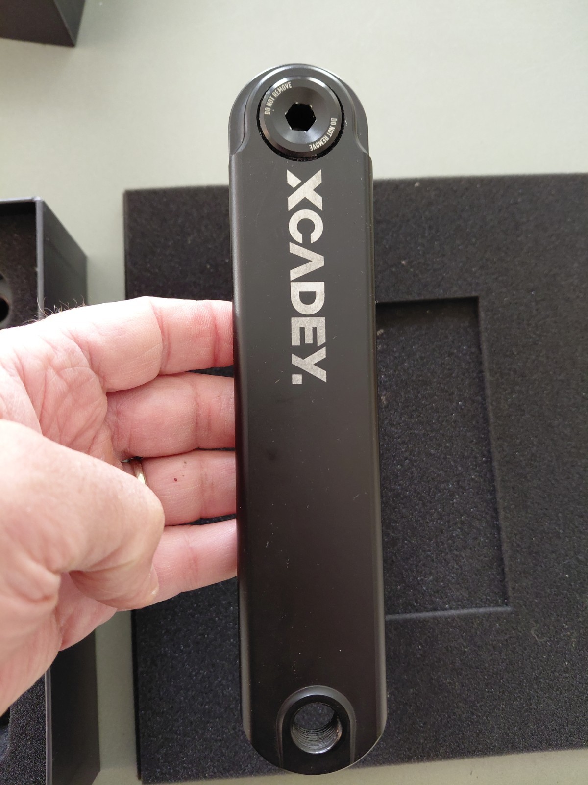 XCADEY XPOWER Spider Power Meter Crankset For Shimano 4 Bolt 110BCD Road 175mm