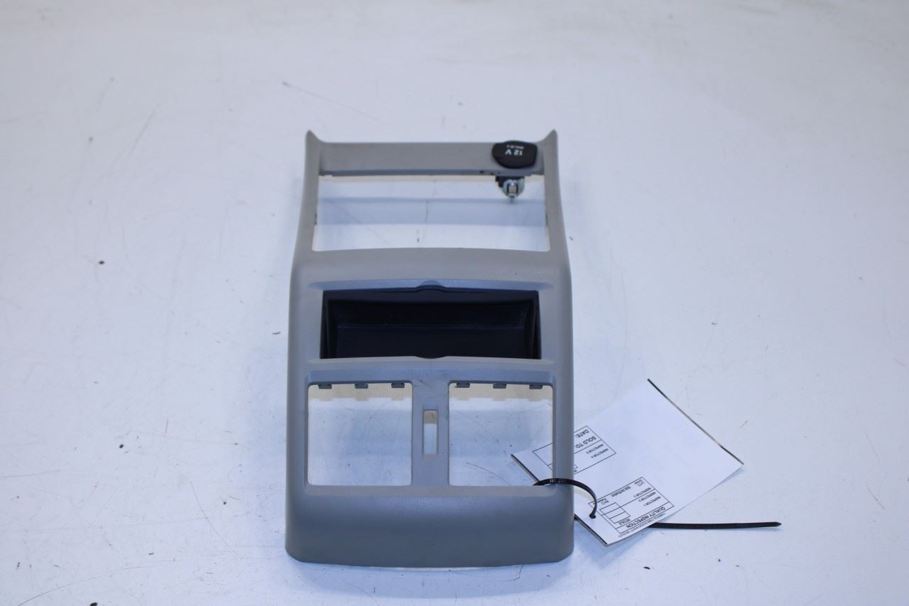 12-15 Mercedes-Benz ML350 Rear Center Console Back Panel Bezel Trim w/ Outlet