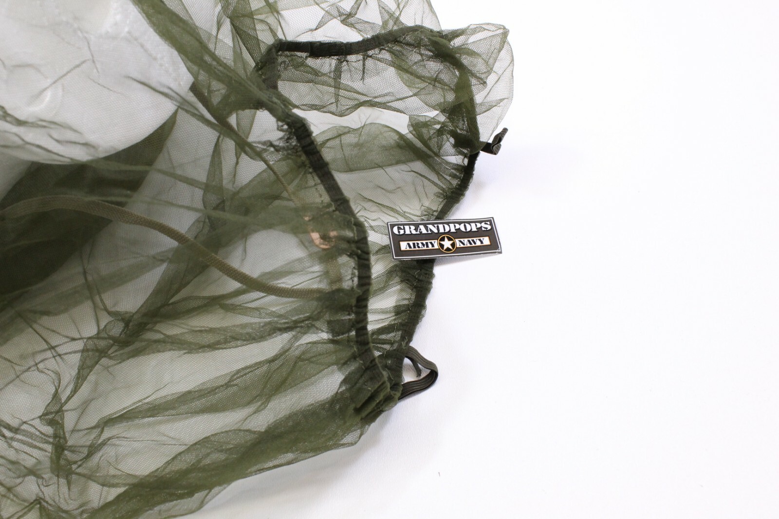 MILITARY MOSQUITO HEAD NET OPEN ON BOTH ENDS FOR JUNGLE HAT