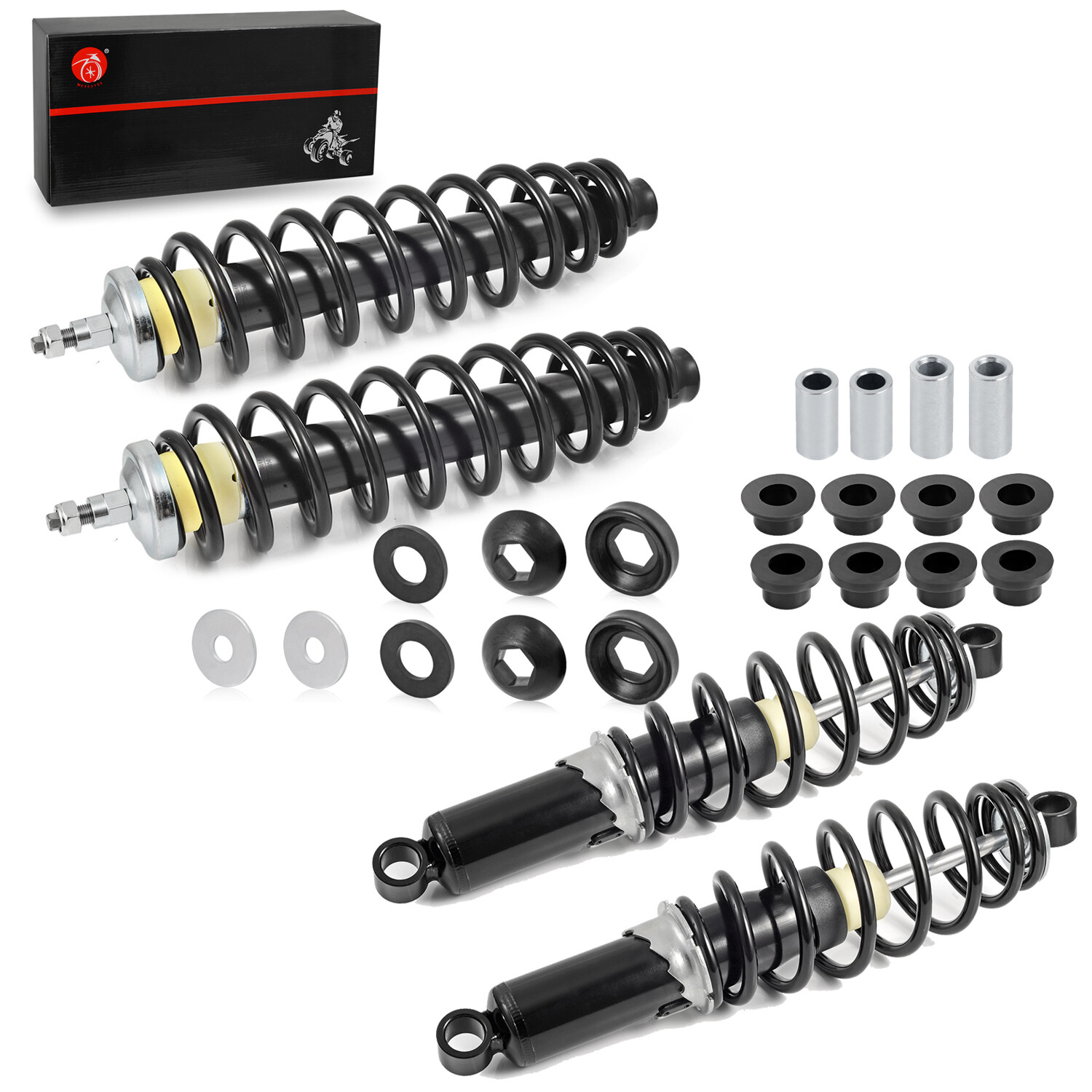 Front Rear Strut Shock Absorbers For Polaris Sportsman 400 450 500 570 700 800