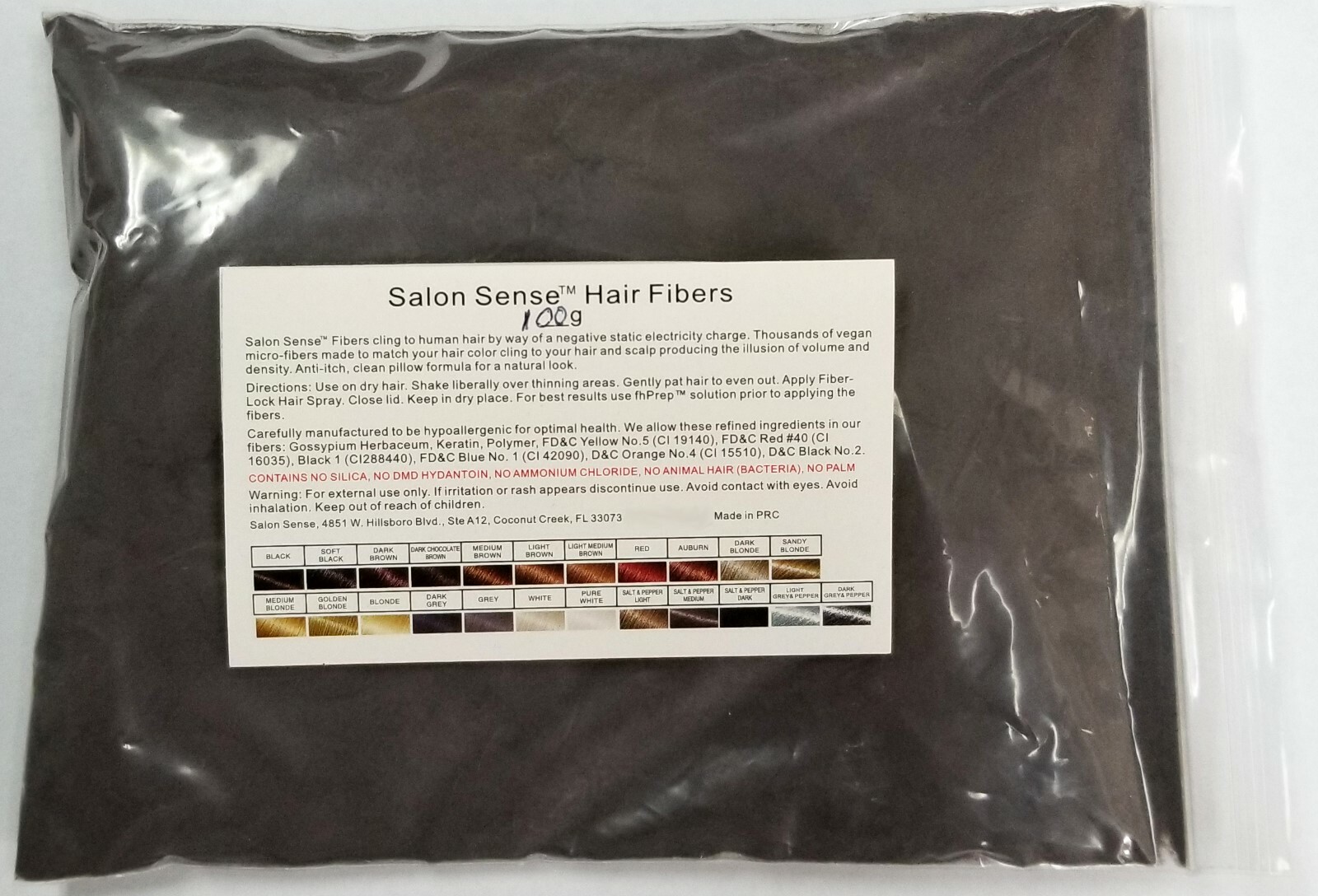 100g Keratin Hair Fibers Thinning Hair Loss Concealer 100g Refill Quality