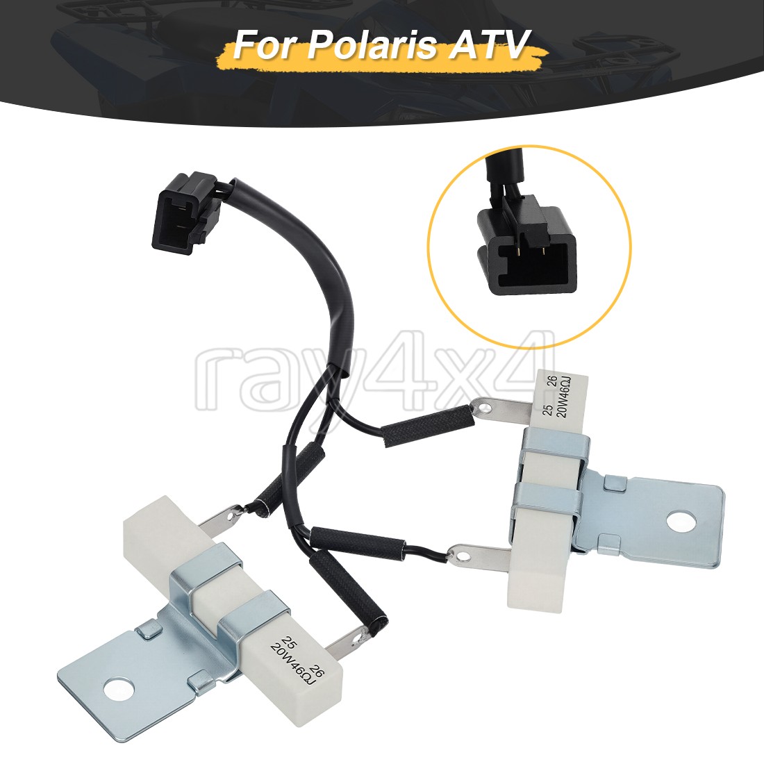 Resistor For Polaris Outlaw Sportsman Scrambler Predator 50 90 2001-2009