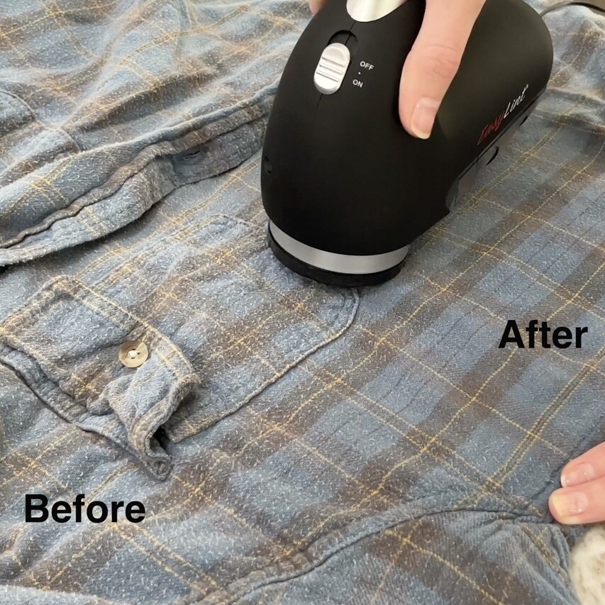EasyLint Pro Lint Remover Fabric Shaver Fuzz Pill Bobble Defuzzer Sweater Shaver
