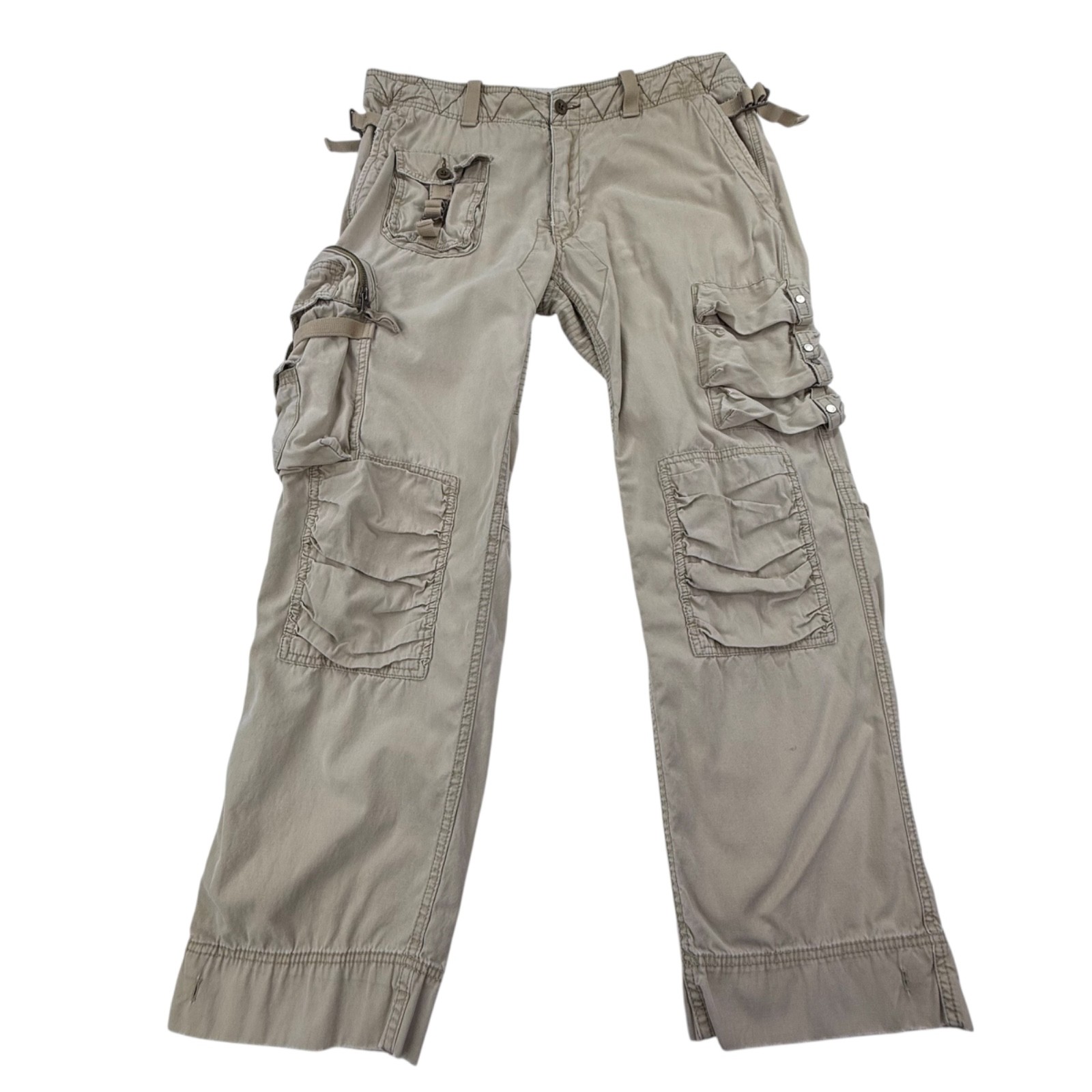 Vintage Polo Ralph Lauren Paratrooper Military Utility Cargo Aviator Pants 36x30