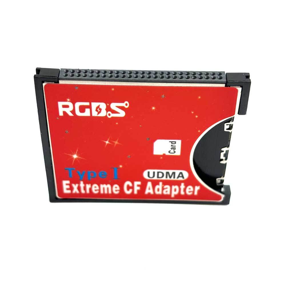 Extreme High-Speed SD SDHC SDXC to Compact Flash CF Type I Adapter For 16/32/64G