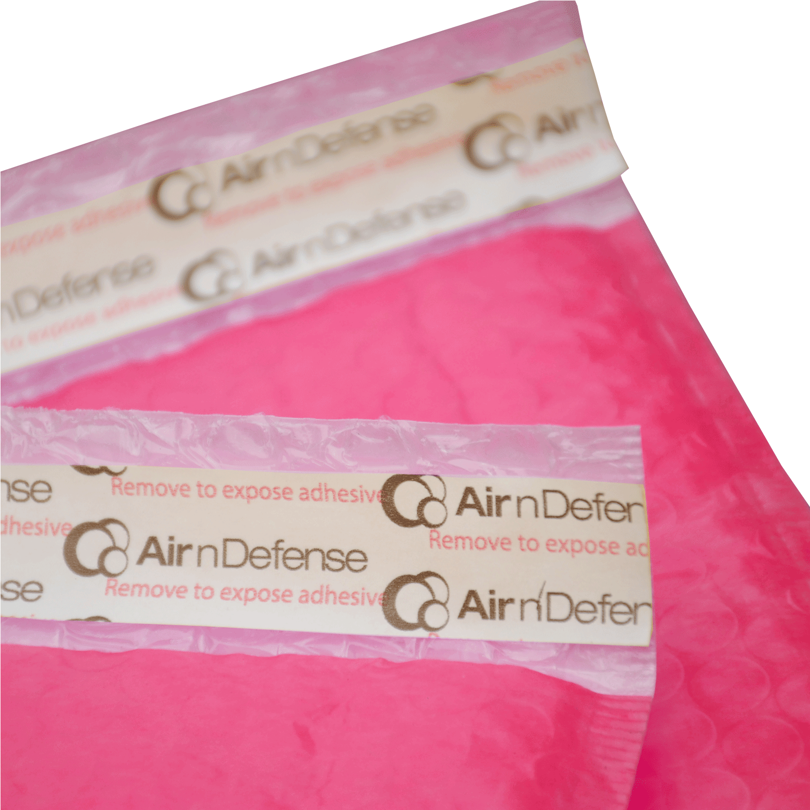 AirnDefense 200 #5 10.5X16" Pink Poly Bubble Mailers Shipping Padded Envelope