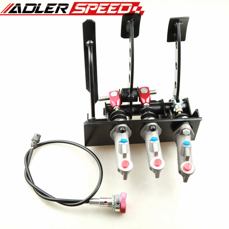ADLERSPEED High Quality Racing Hydraulic Clutch Brake Bias Pedal Box Assembly