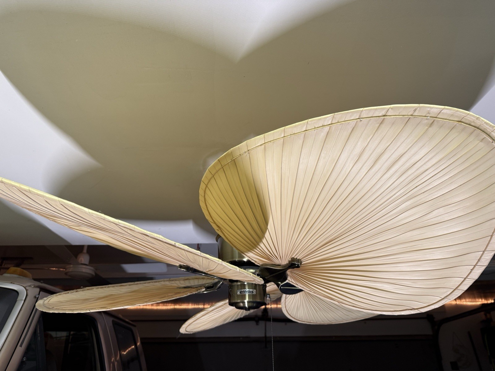 Fanimation Islander Natural Palm Blade 52” Ceiling Fan