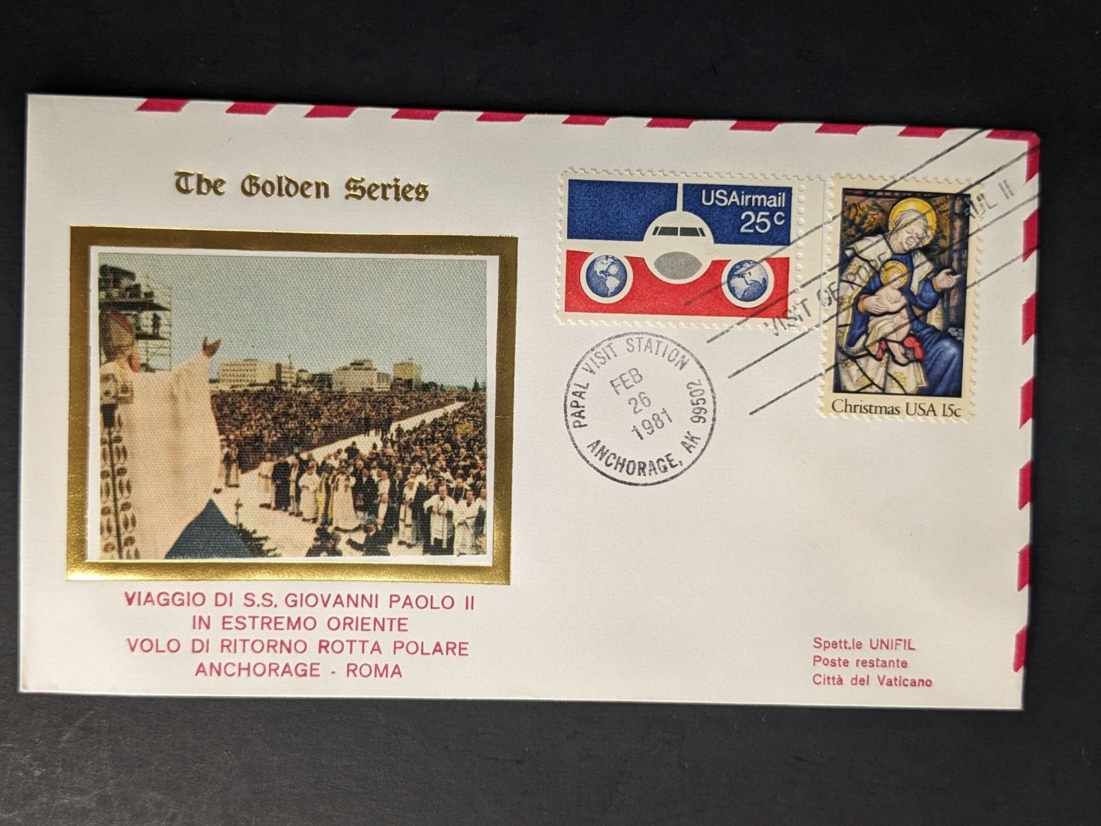 Pope John Paul II, The Golden Series Guam, Japan, Pakistan, AK, 16 Covers Plus