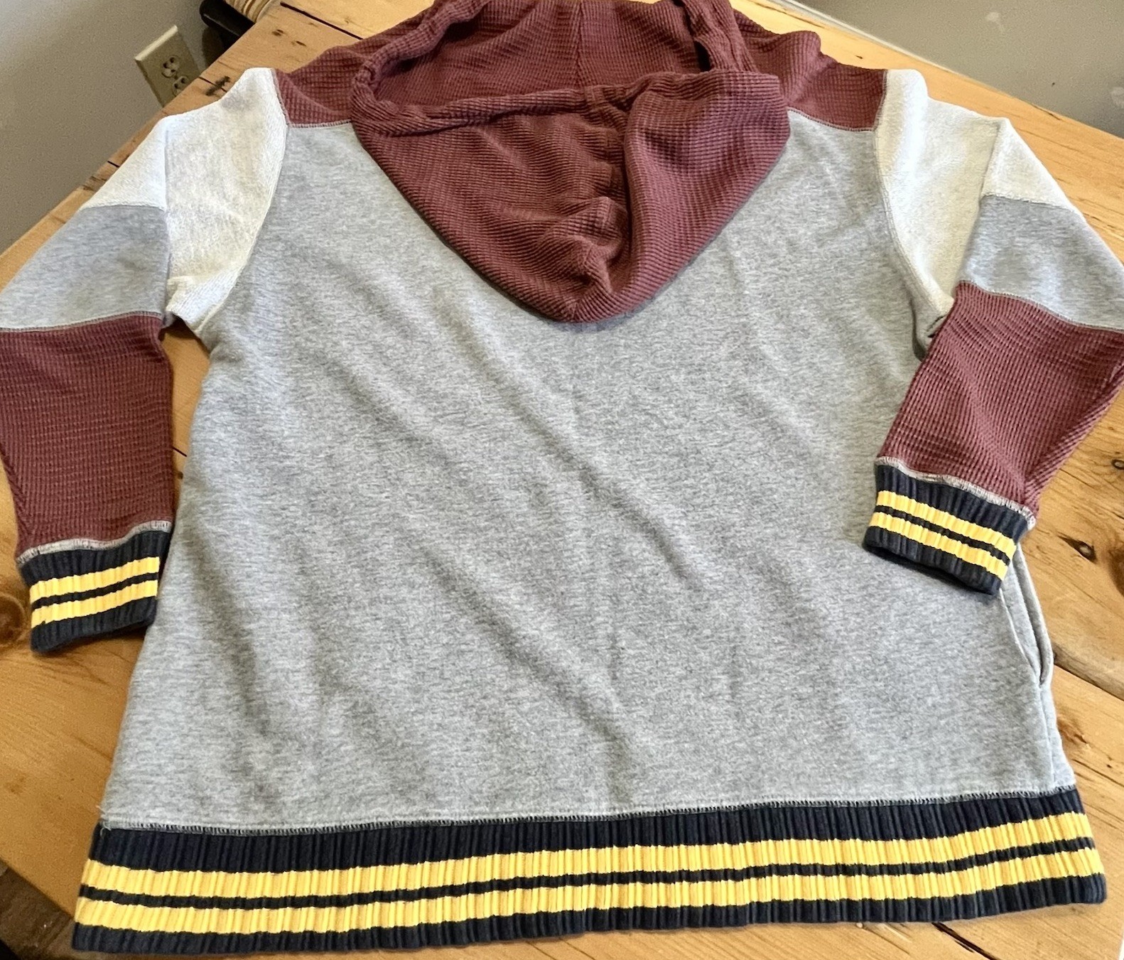 FREE PEOPLE Naomi Hoodie *Small* Ninety Two Retro Oversized Sweatshirt