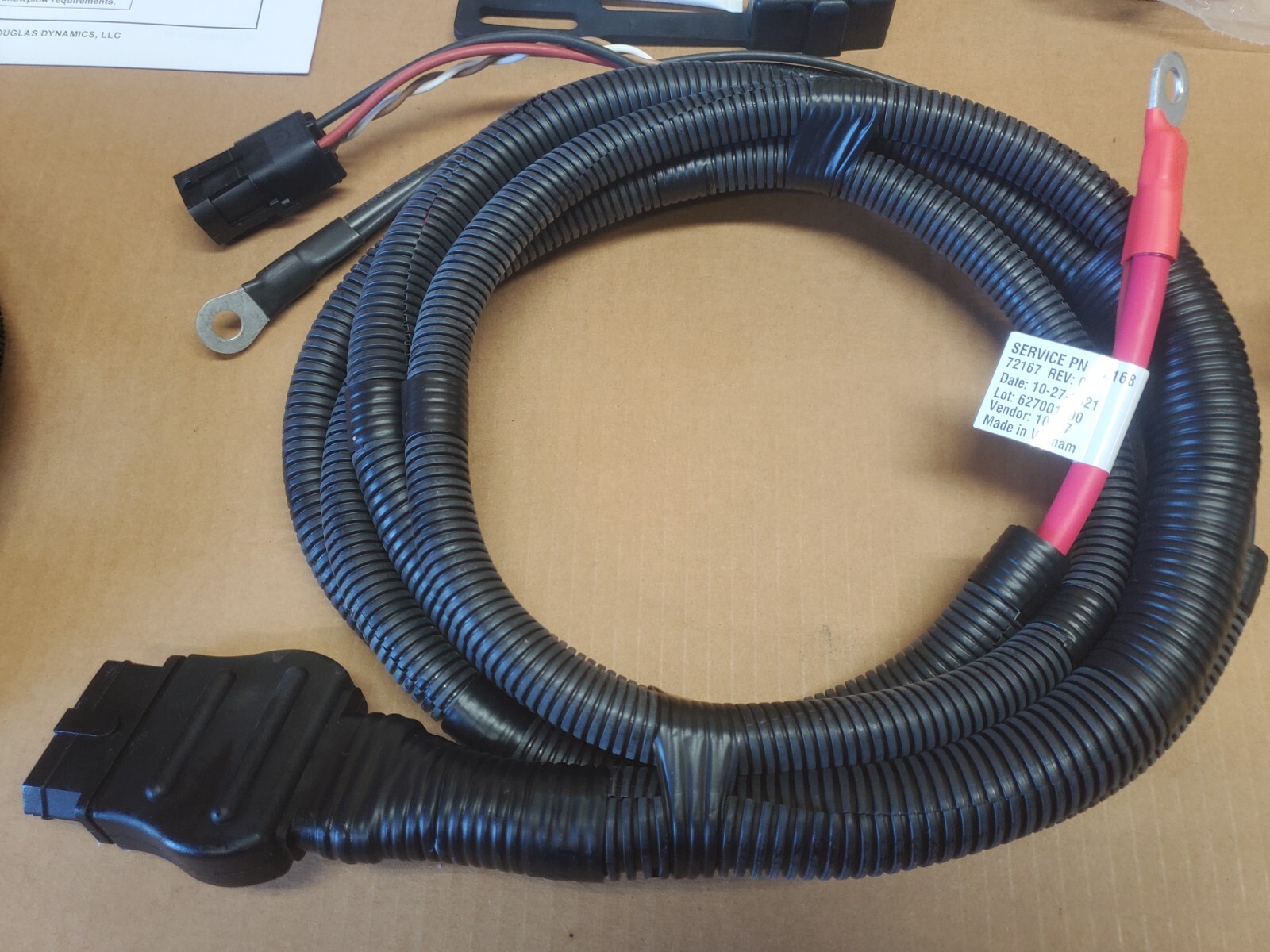 OEM Western Fisher TruckSide Plow Fleet Flex Wiring Harness Snow 09-16 Ford H13