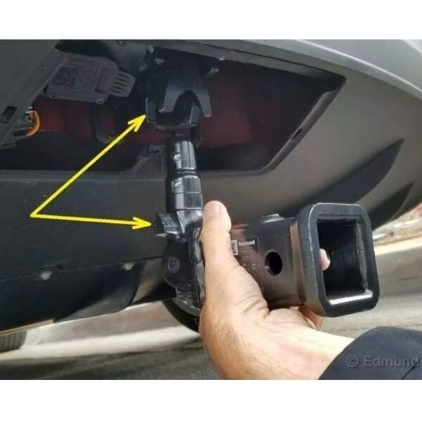 NEW! TESLA Model X, Y Tow Hook Trailer Hitch Receiver 2 Keys, Bag