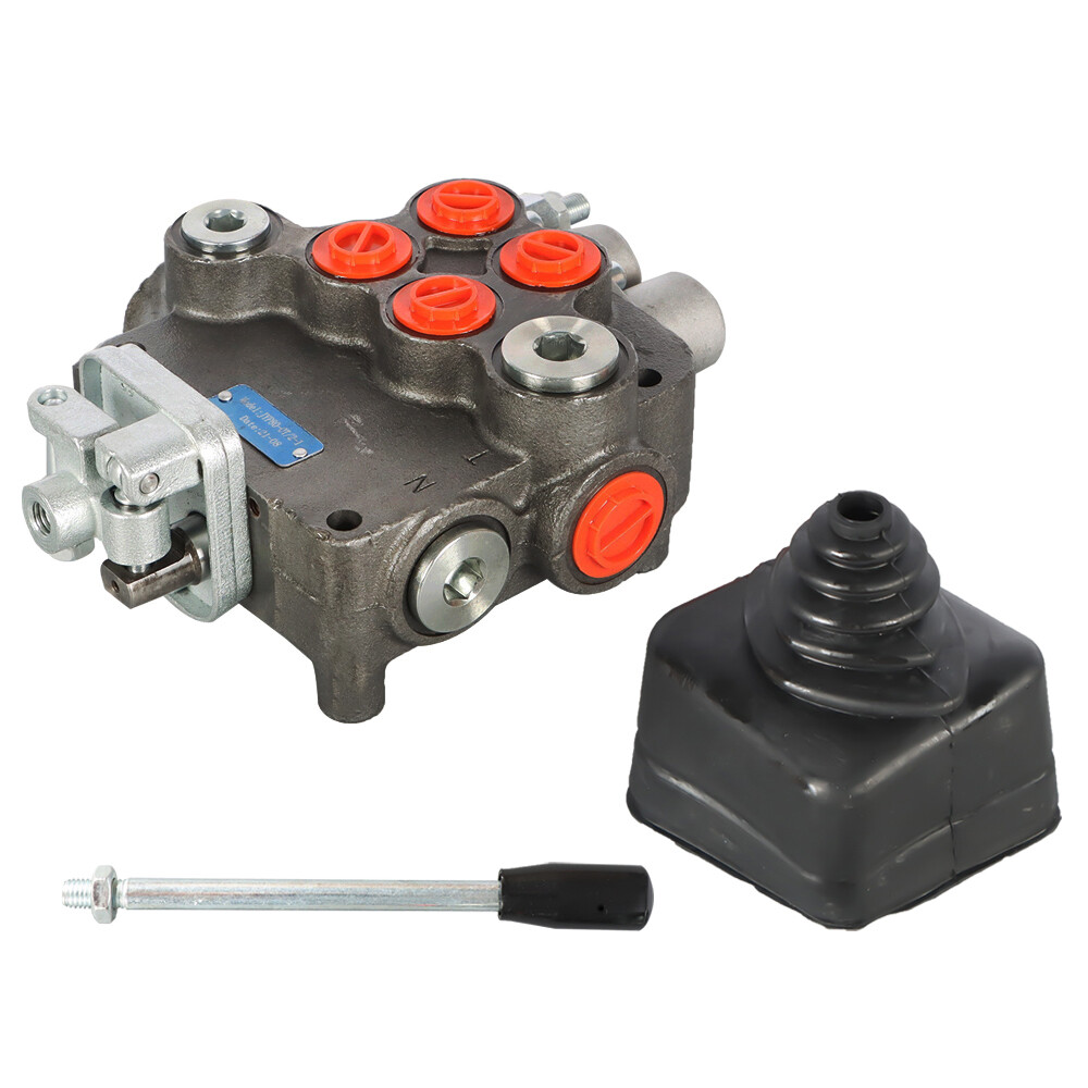 Hydraulic Directional Control Valve 2 Spool 21GPM w/Joystick / conversion plug