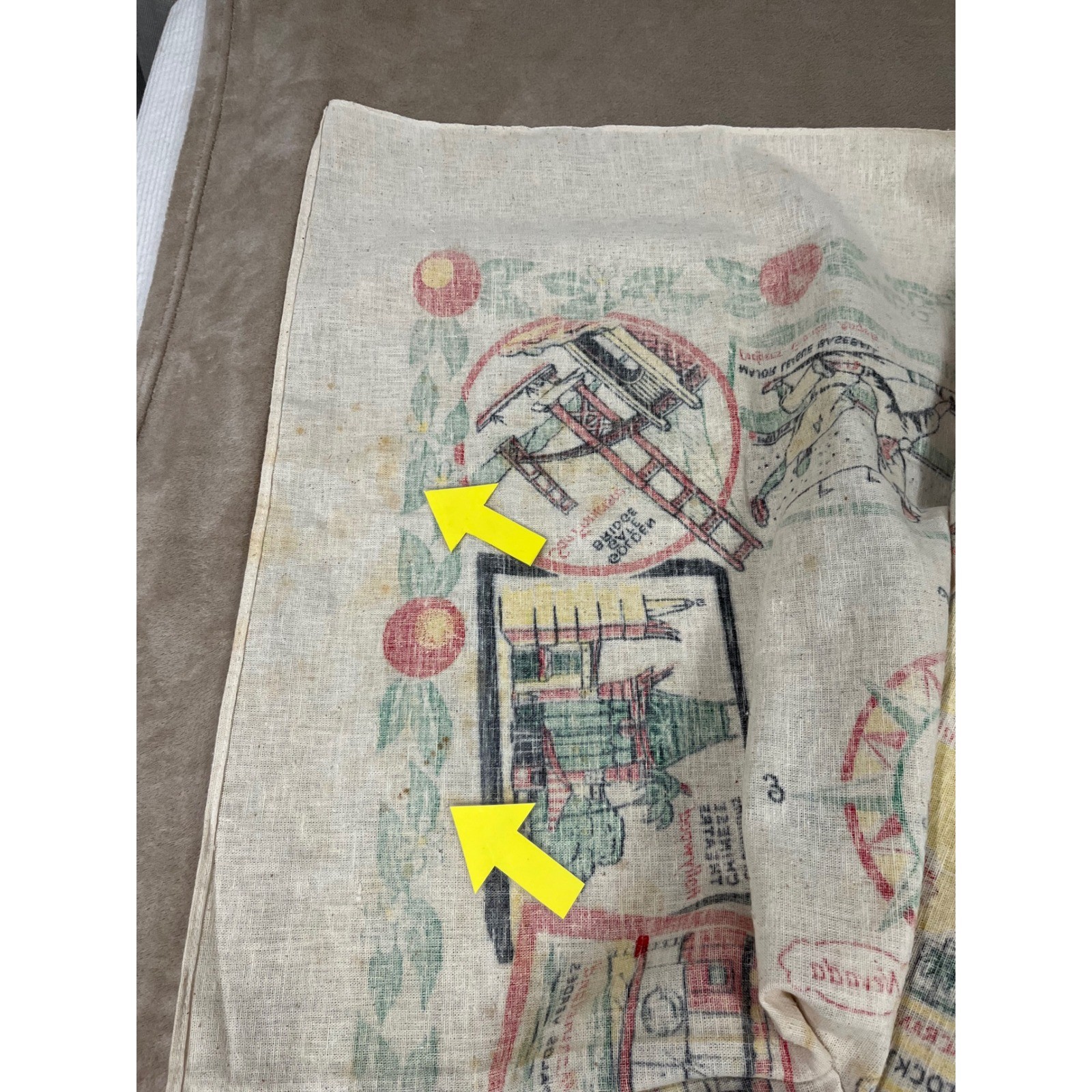 Vintage NOS California Muslin Tablecloth Collectible 1960-1970